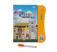 Livre Parlant Anglais pour Enfant - Tapis d'apprentissage activé par Le Toucher avec Reconnaissance sonore, Jouet de Lecture de Mots pour Construire Le vocabulaire des Tout-Petits, améliore l'écoute