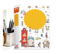 Livre parlant de mots anglais pour - Activités interactives de parole | Livre parlant pour âgés de 2 à 6 ans, filles et garçons, d'âge préscolaire, maternelle, apprentissage de