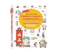 Livre Parlant interactif pour l'anglais | Jouet de Lecture de 500+ Mots | Livre électronique interactif 500+ Mots,pour écoute, Expression orale, développement du langage, école ibliothèque,