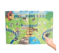 Livre Parlant | Livre Parlant Bébé,Jouet Électronique Interactif avec 14 Thèmes et 260 Mots pour l'Entraînement à la Lecture l'Apprentissage des Langues et Le