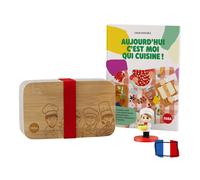 Livre, personnage et boîte à goûter - Kit créatif aujourd'hui c'est moi qui cuisine ! multicolore TU