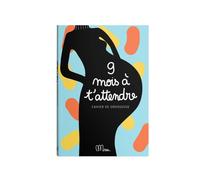Minus Editions – 9 mois à t'attendre : Cahier de grossesse – Cartonné