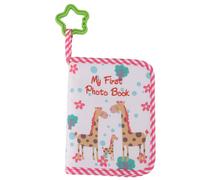 Livre photo pour la première année, tissu doux, style cartoon, couleurs vives, album photo pour les tout-petits comme décoration de la maison, souvenir