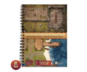 Livre Plateau de Jeu : Heroic Fantasy extérieur Taille XL