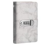 Livre pour épargner de l'argent liquide Cadenas à code à 3 chiffres, album | Carnet d'Épargne avec Serrure pour espèces timbres billets tiroir bibliothèque mai