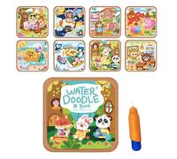 Livre pour la peinture à l'eau - Accessoires de dessin de griffonnage - Cahier d'aquarelle - conçu pour les étudiants, les artistes, les débutants, l'école et les voyages