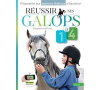 Livre pour réussir ses galops 1 à 4 Vigot Blanc TU