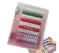 Livre pour vernis à ongles - livre pour vernis à ongles acryliques magnétiques, organisateur de classeur pour débutants étude de démonstration échantillons salon maison