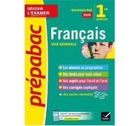 Livre - Prépabac réussir l'examen - Français - 1re générale - Bac français (édition 2020)