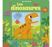 Livre puzzle 9p dinosaures Jean-Sébastien Deheeger (Illustration)