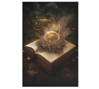 Livre - Puzzle en Bois Adulte 1000 P - Challenge Puzzles - Adultes Et Enfants À Partir De 12 Ans 78×53cm