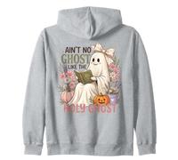 Livre Religieux de Lecture fantôme Mignon Floral d'automne Sweat à Capuche