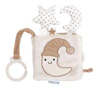 Livre Sensoriel Bébé En Tissu Avec Miroir Et Textures ? Jouet D?éveil Nomade Dès La Naissance Beige, Marron TU