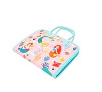 Livre Sensoriel pour Tout-Petits avec 8 Modules D'activités pour la (Pink) | Matériau en Feutre Doux, Conception Pliable Adaptée aux Voyages, Enseigne L'habillage et les Compétences émotionnelles