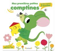 Livre sonore et éveil - Grund - Mes premières petites comptines - Puces sonores et matières à toucher