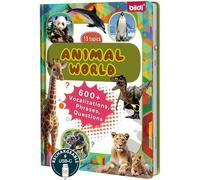 Livre sonore interactif en anglais, livre d'activités parlantes, livre d'apprentissage éducatif, cadeau d'anniversaire, livre sensoriel d'autisme, 171 animaux, plus de 600 sons