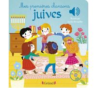 Mes premières chansons juives - Livre sonore avec 6 puces - Dès 1 an Lucile Ahrweiller (Illustration)