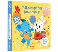 Kathrin Fehrl – Mes comptines pour rigoler – Auzou – Livre sonore cartonné