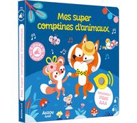 Livre sonore Mes super comptines d'animaux