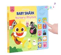 Livre sonore Pinkfong Bébé Requin avec 10 boutons, comptines pour enfants, livres d’apprentissage précoce, livres interactifs pour tout-petits, jouets éducatifs, cadeaux Bébé Requin pour les enfants