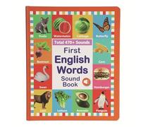 Livre Sonore Premiers Mots Anglais Mon Premier Jouet Sonore Anglais 470+ Mots 21 Thèmes Livre Parlant D'apprentissage De L'anglais Mon Premier Livre Sonore De Mots Anglais Jouet