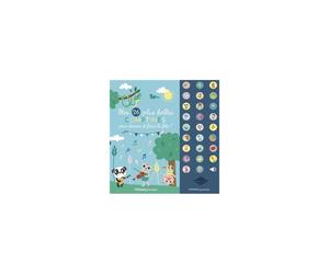 Livre sonore THOMAS jeunesse Mes 26 plus belles comptines pour danser et faire la fête 26 chansons grand format bleu clair/marine