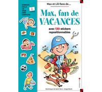 Max, fan de vacances - Livre stickers
