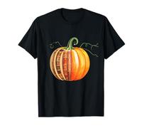 Livre Vintage Citrouille Automne Bibliothèques Bibliothèques Enseignant T-Shirt