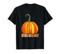 Livre Vintage Citrouille Automne Bibliothèques Bibliothèques Enseignant T-Shirt