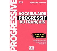 Livre - Vocabulaire progressif du français - FLE - A1.1 - Débutant complet - Édition 2018