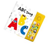 Livre vocal pour : livres de chant en anglais, 10 rimes pour | Forme amusante et interactive Apprendre du matériel pédagogique éducatif éclairant les tout-petits, apprentissage