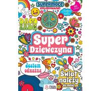 Livres à colorier Super girl SuperMoce