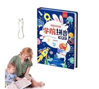 Livres Audio Chinois pour,Livre Parlant pour,Livre d'activités parlantes interactives - Jouets d'apprentissage des mathématiques, Livres d'apprentissage de la Langue Chinoise
