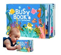 Livres Autocollants pour, Livre Autocollant pour la Maternelle pour bébé,Livres de Larme de Reconnaissance des Lettres pour garçons - Apprendre Jouet éducatif pour raga