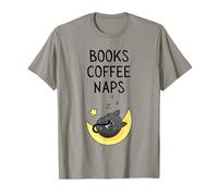 Livres Coffee Naps Cozy Mystery T-Shirt