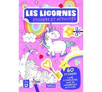 Livres d'activités - Les licornes