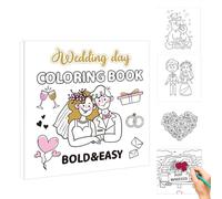 Livres d'activités pour , livre de coloriage anniversaire de mariage, livre d'activités de coloriage anniversaire de mariage pour | 40 pages sets de table couleur de mariage, jeux de