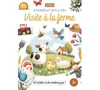 Livres d'activités. Visite à la ferme