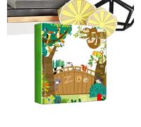 Livres d'apprentissage préscolaire - Livre d'histoires éducatif 3D - Design pop - Activités d'apprentissage de la maternelle - Pour enfants, filles, anniversaire, lecture, discours, jardin d'enfants