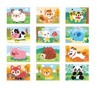 Livres d'autocollants en mousse, kit de mousse , 18 x 12 cm, autocollants créatifs , autocollants divers thèmes d'artisanat, jeu de scrapbooking compact fait à la main pour