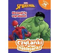 Livres d'autocollants L'incroyable invention de Marvel Spider-Man (Buch auf Polnisch)