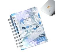 Livres d'autocollants pour - Décalcomanies de comptes à main, autocollants décoratifs pour ordinateur portable | pour, adolescents, adultes, étudiants, planificateurs, journaux