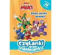 Livres d'autocollants Une journée pleine d'émotions Disney Junior - (Buch auf Polnisch)