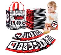 Livres de bain pour - Livre en tissu avec cartes cognitives, ensemble de jouets éducatifs | Jouets interactifs pour l'éducation précoce, livre portable pour l'éclairage de la première