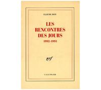 Livres De Bord / Claude Roy - Tome 5 - Les Rencontres Des Jours - 1992-1993