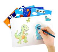 Livres de coloriage pour enfants en vrac,Livres de coloriage pour enfants en bloc - Livre de coloriage de Noël 6 pièces | Livre d'activités de Noël de dessin animé, livres de coloriage pour l'inte