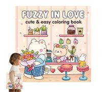 Livres de coloriage pour la relaxation - Livre pour à calquer et à colorier | Feuilles de mariage de dessins animés et d'amour romantique, activité relaxante pour soulager le stress chez les