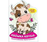 Livres de coloriage sur les animaux. Krysia la vache