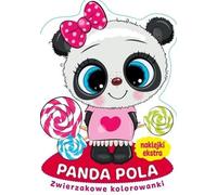 Livres de coloriage sur les animaux. Panda Pola