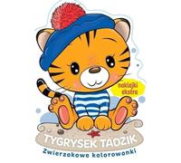 Livres de coloriage sur les animaux. Tadzik le tigre